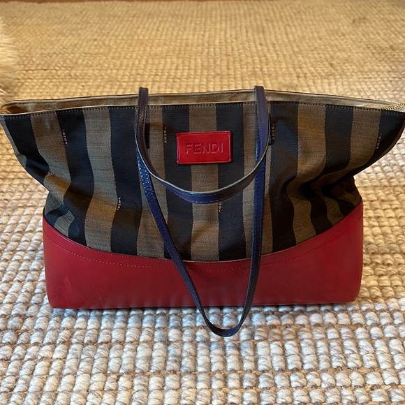 Fendi vacchetta tote bag - Picture 2 of 12